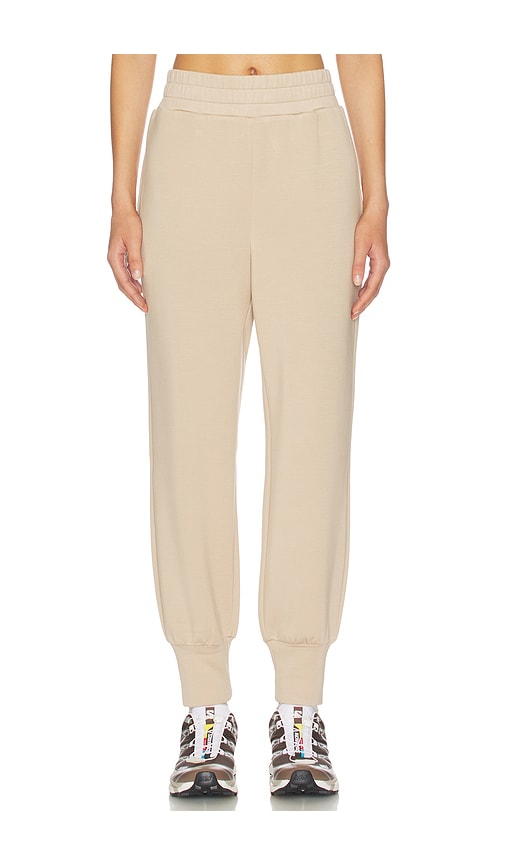 The Slim Cuff Pant in Tan. by Varley