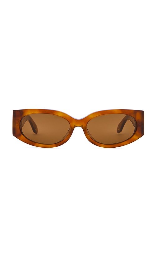Lambeth Oval Sunglasses in Baby Blue.