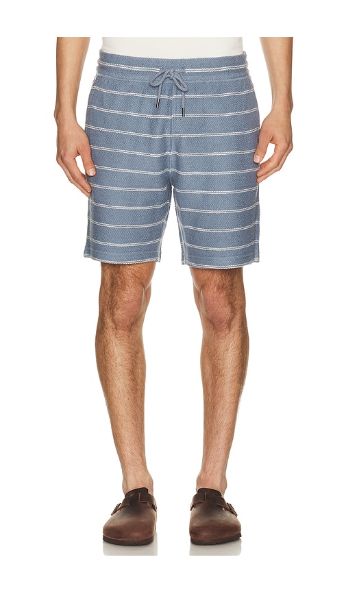 Whitewater Sweatshorts in Blue,White.