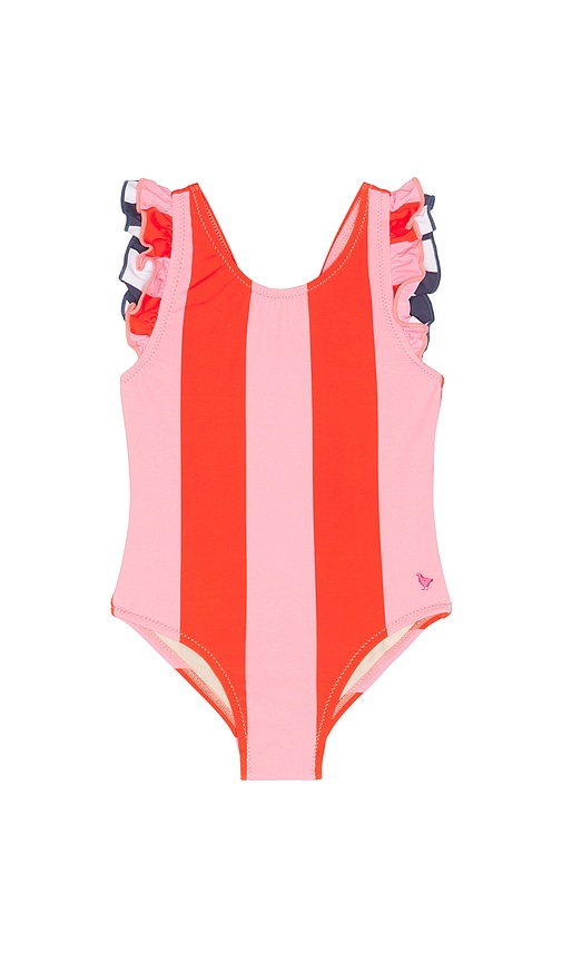 Girls Liv Swimsuit in Pink.
