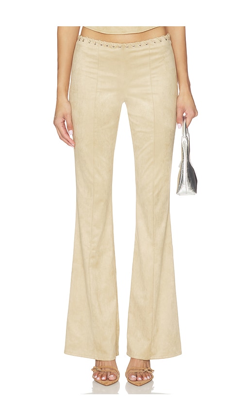 Zephyr Pant in Tan.