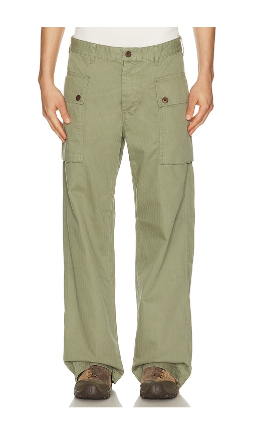 Loud Larry Pants in Sage.