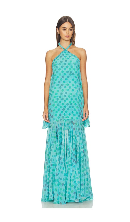 Eze Dress in Teal. - size M (also in S, XS)