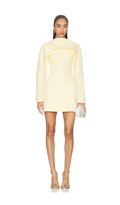 Almina Dress in Yellow.