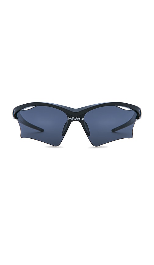 x No Problemo Pluto Sunglasses in Black. by Le Specs