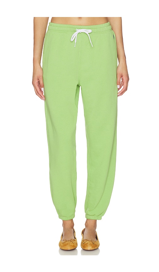 Island Fleece Jogger Pant in Green.
