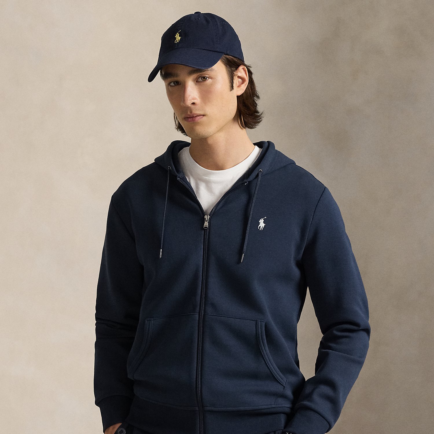 Double-Knit Full-Zip Hoodie
