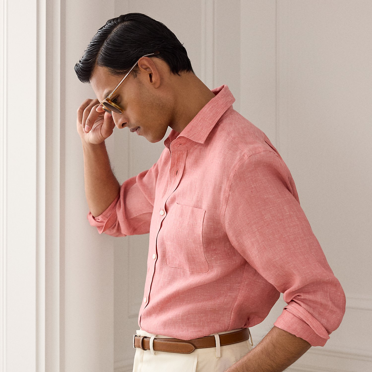 Linen Chambray Shirt