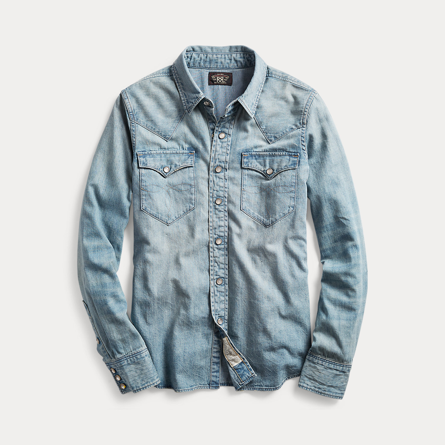 Indigo Denim Western Shirt