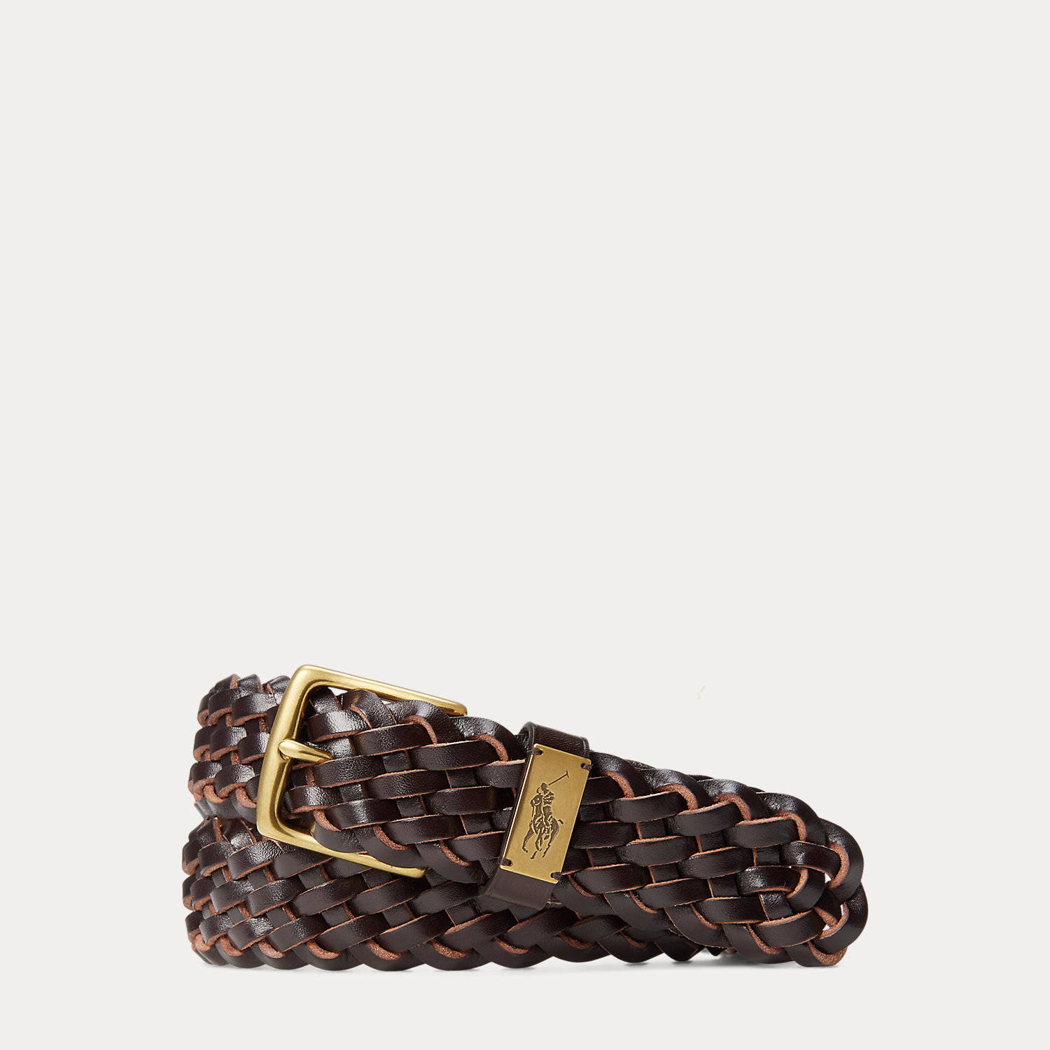 Braided Leather Belt