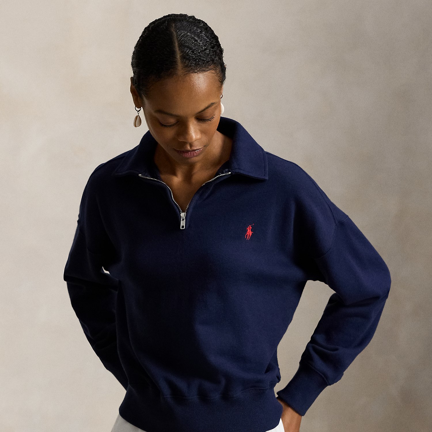 Lightweight Fleece Quarter-Zip