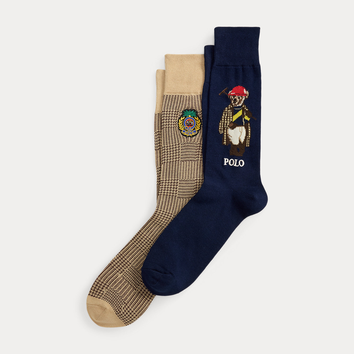 Polo Bear & Crest Trouser Socks 2-Pack by Polo Ralph Lauren