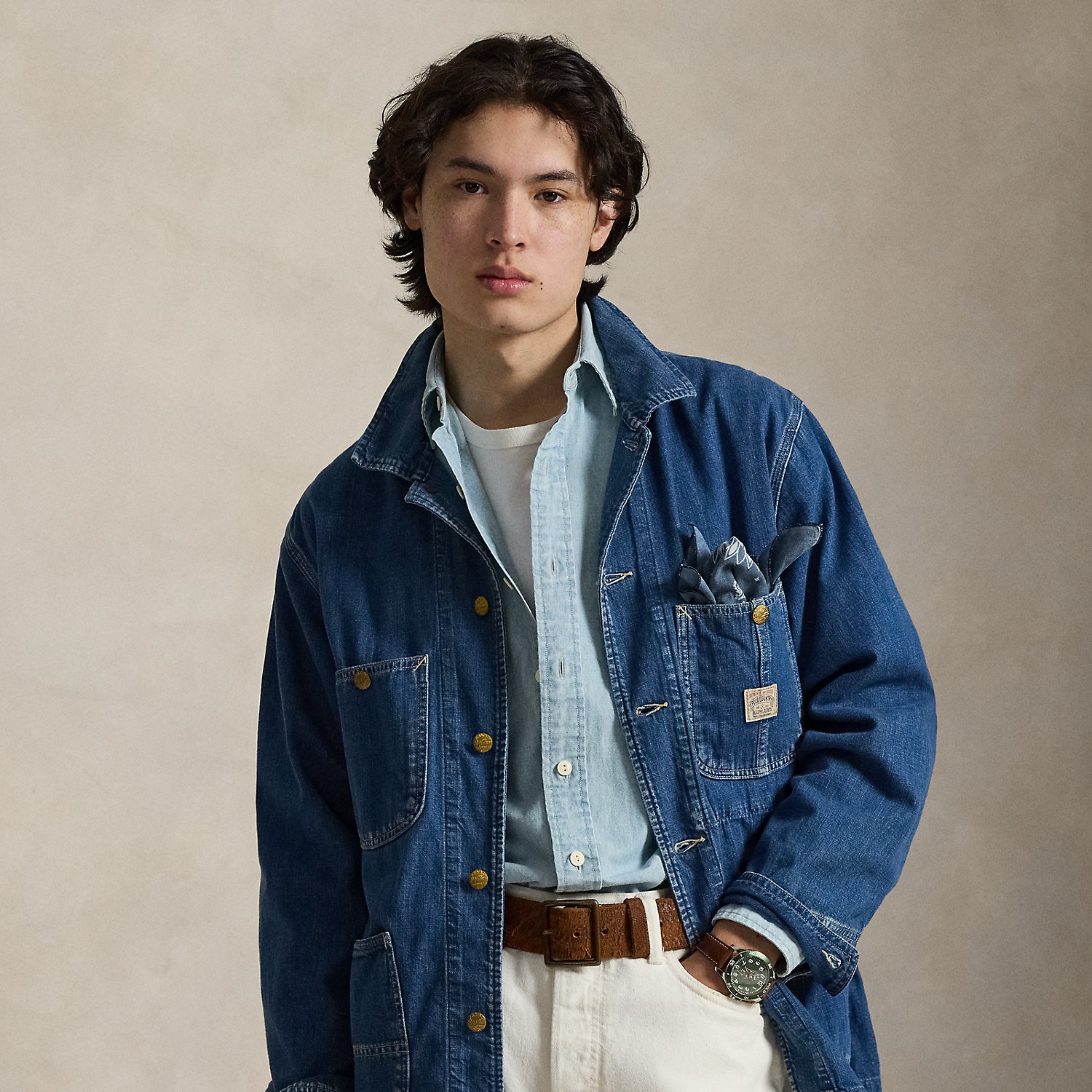 The Waldron Denim Utility Jacket
