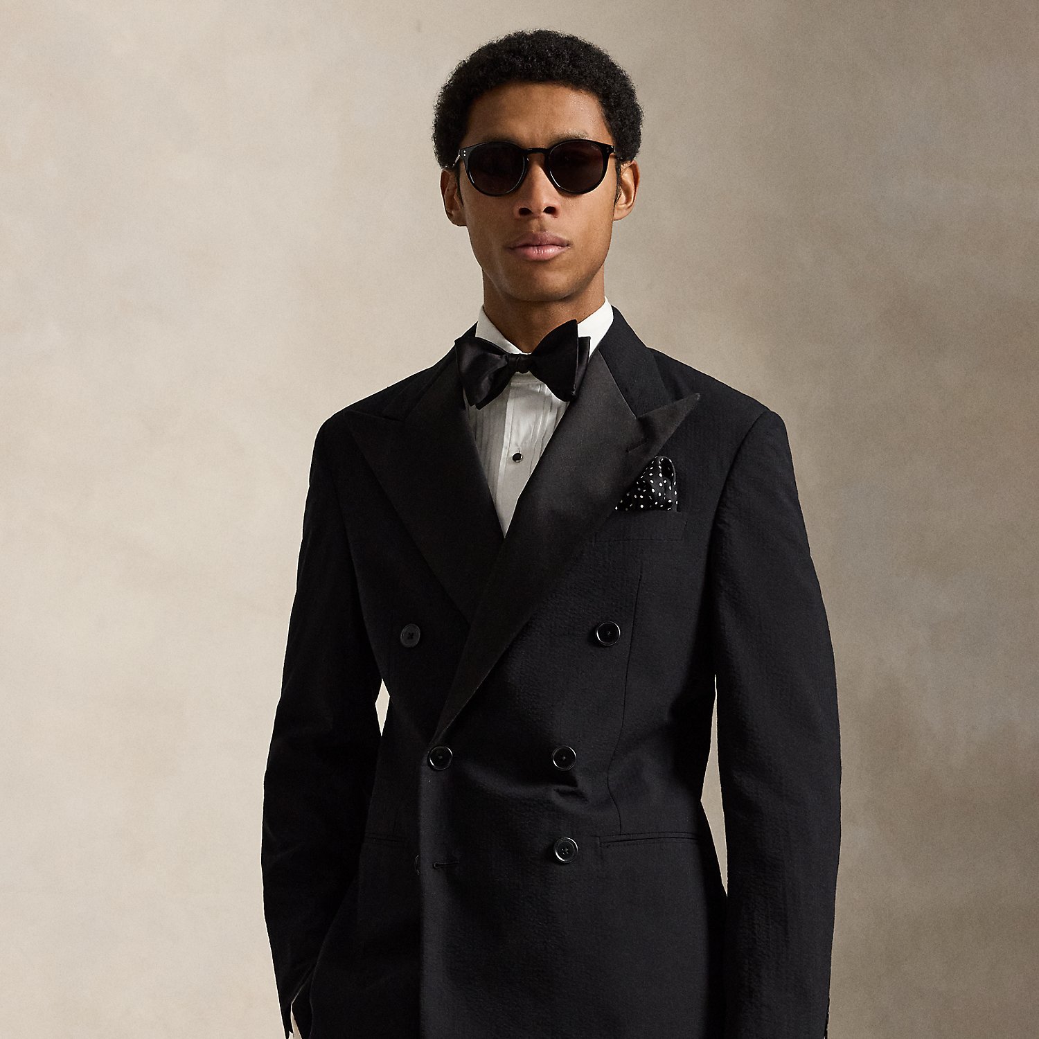 Polo Tailored Seersucker Tuxedo Jacket