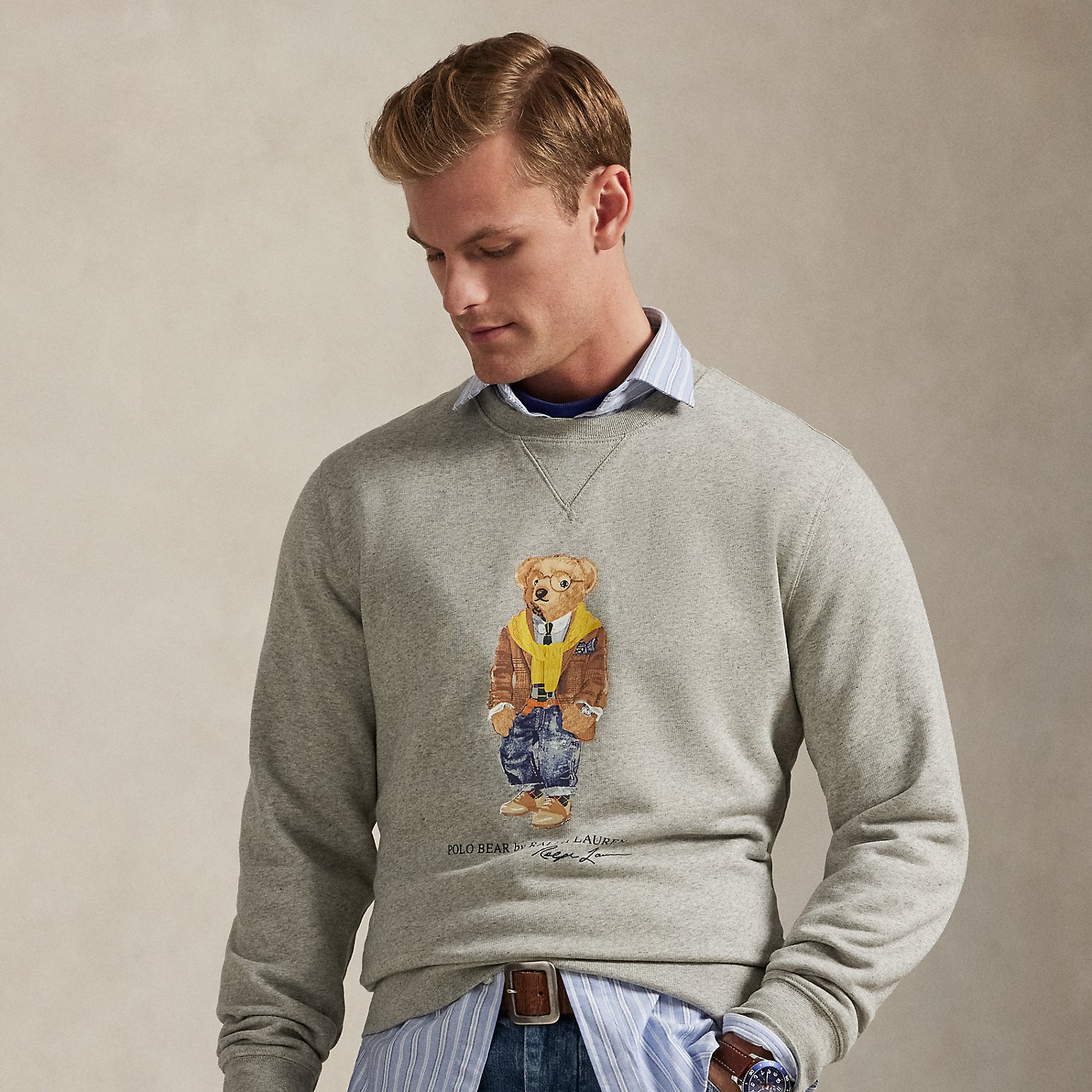 Polo Bear Fleece Sweatshirt