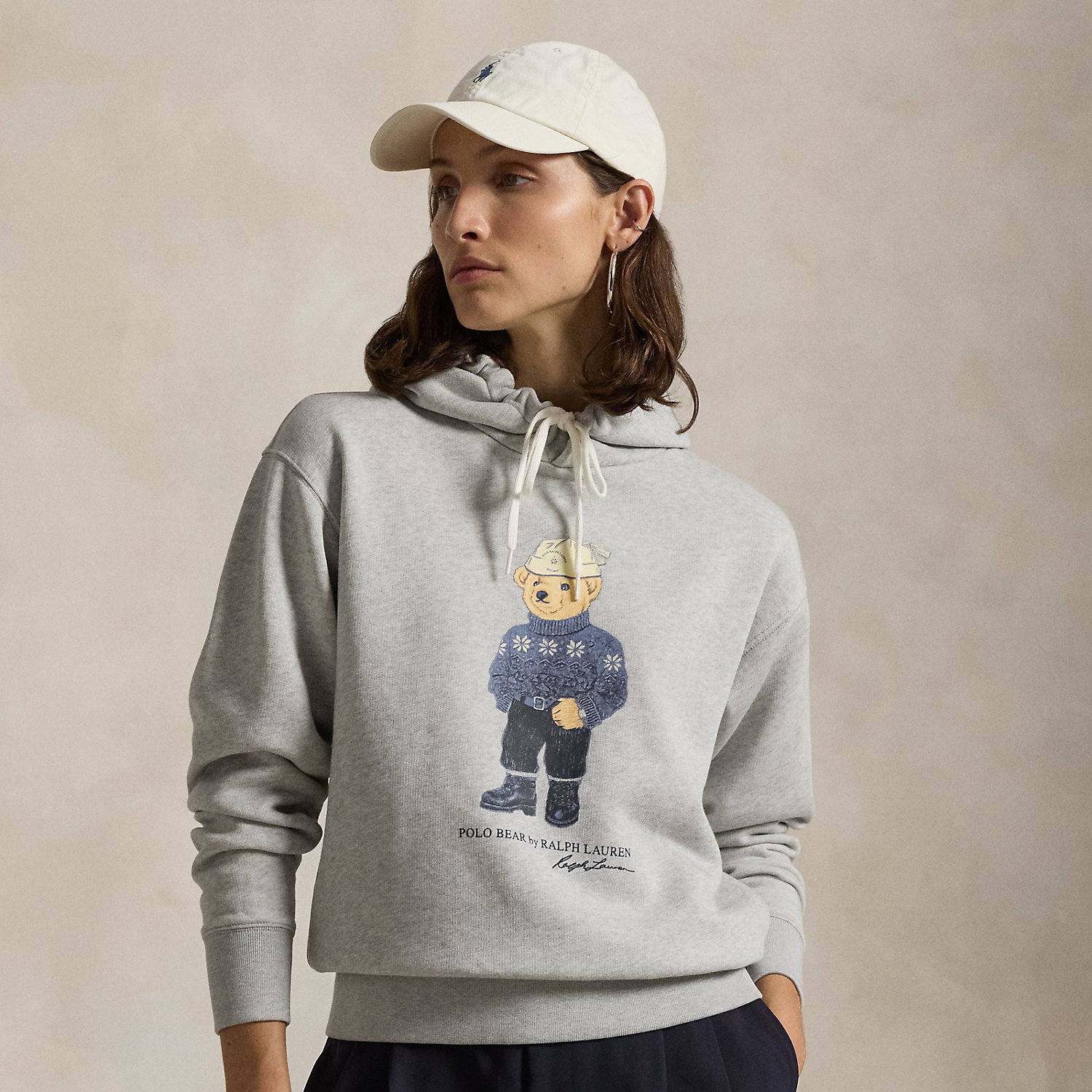 Polo Bear Fleece Hoodie