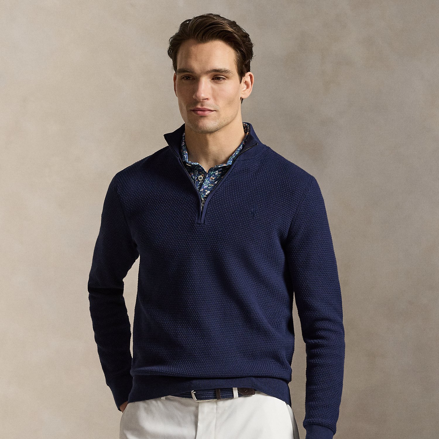 Performance Cotton-Blend Jumper