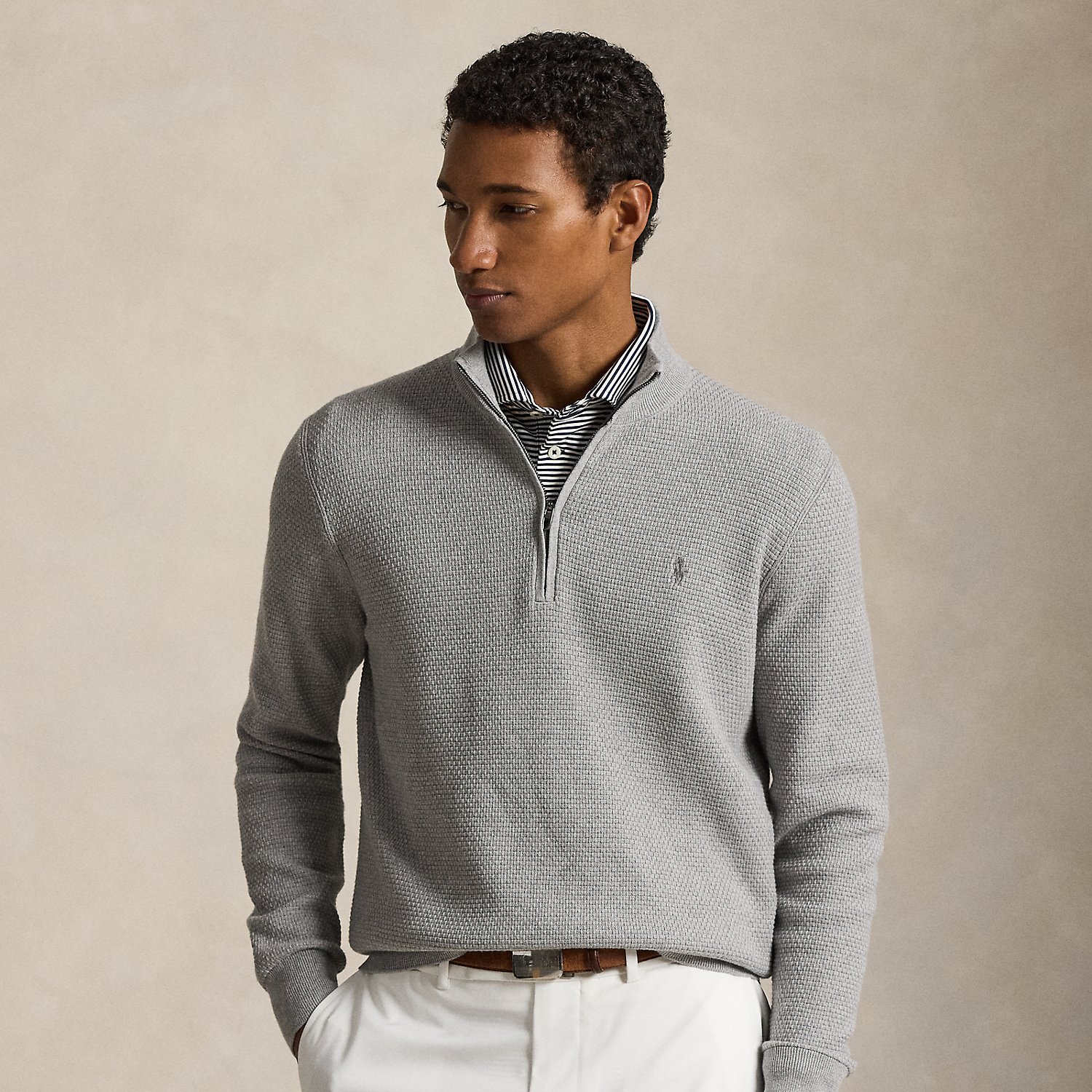Performance Cotton-Blend Jumper