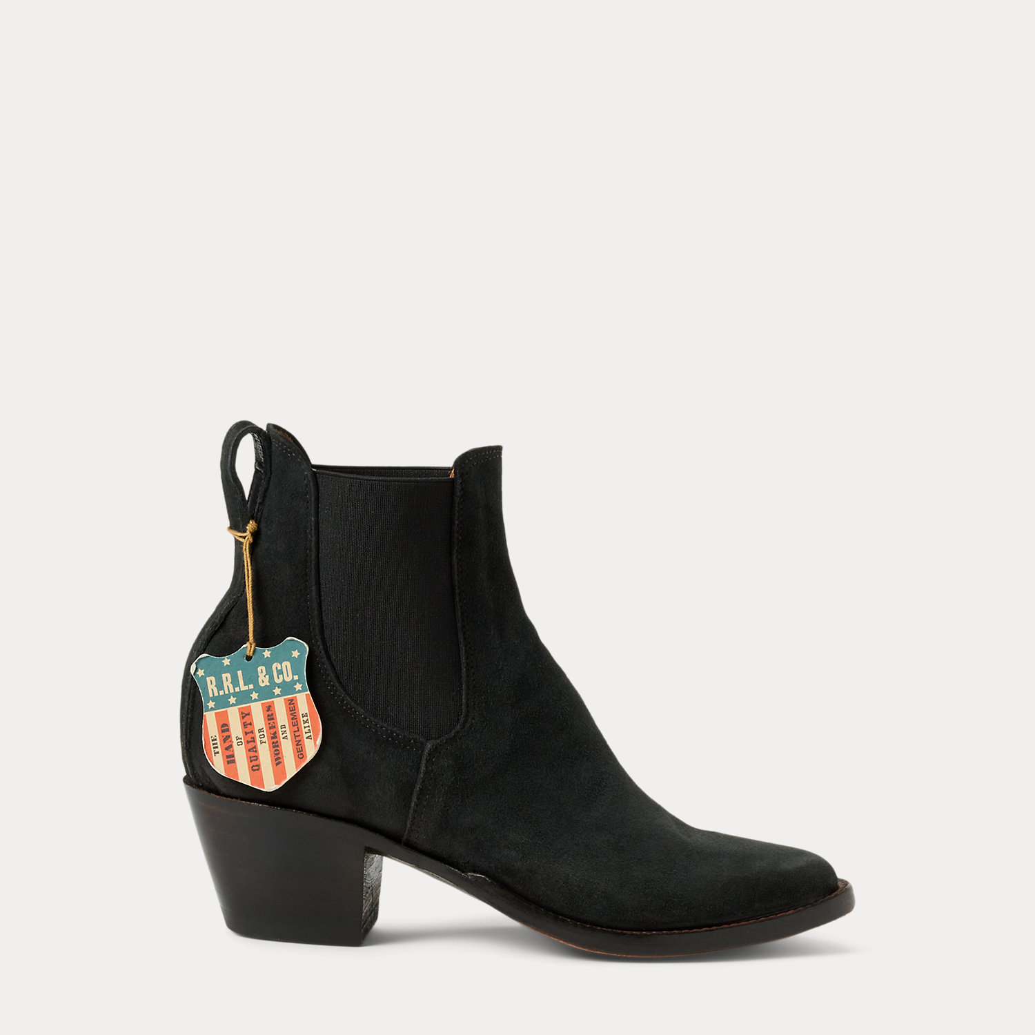 Chelsea Plainview Suede Boot by Ralph Lauren RRL