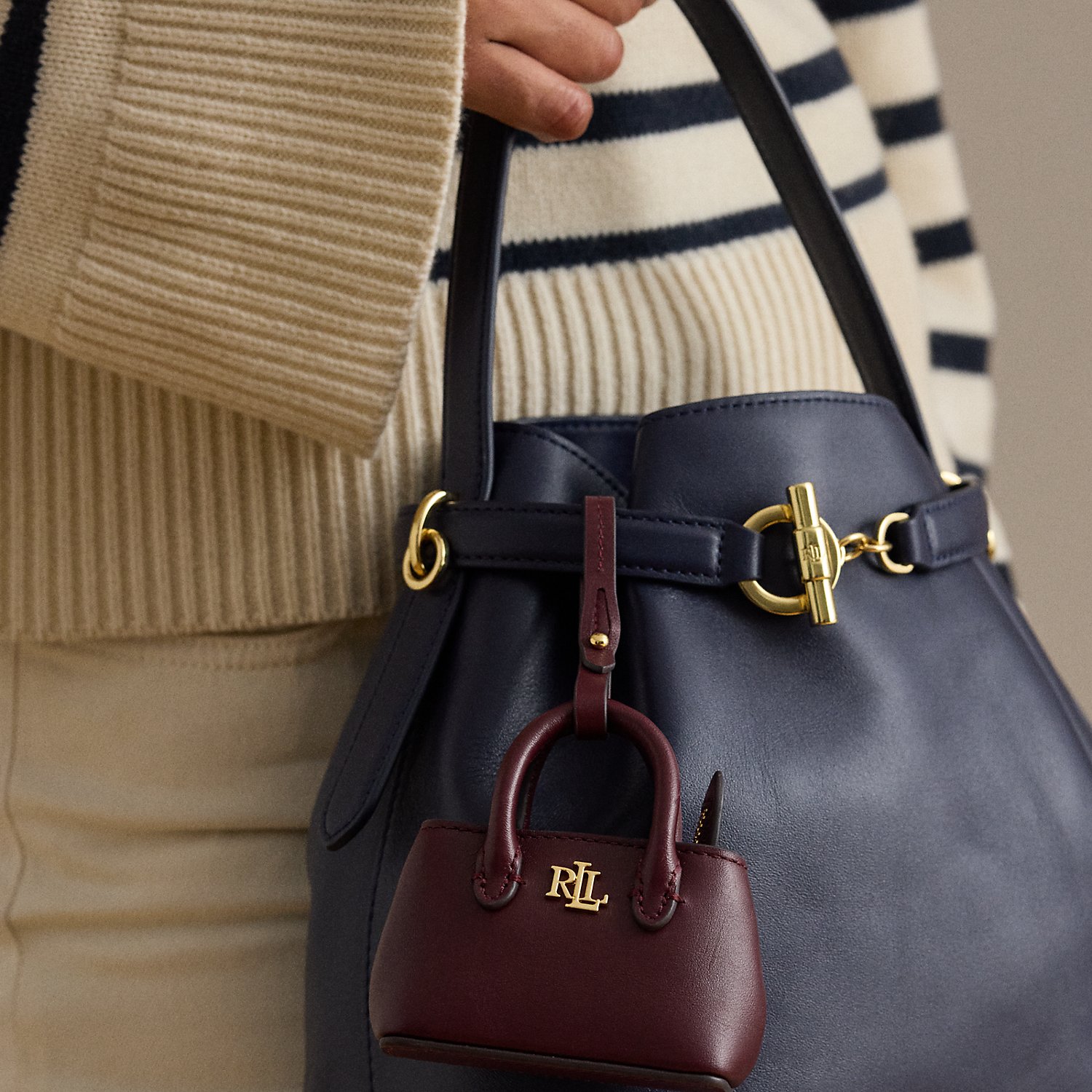 Leather Marcy Charm by Lauren Ralph Lauren