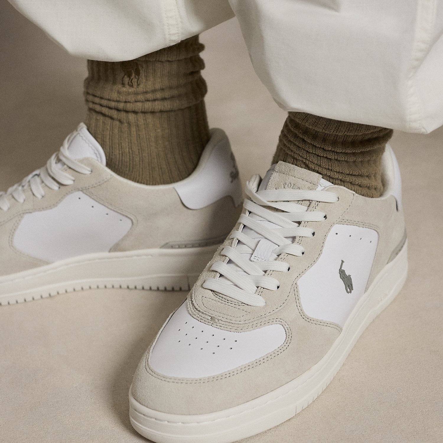 Masters Court Leather-Suede Trainer