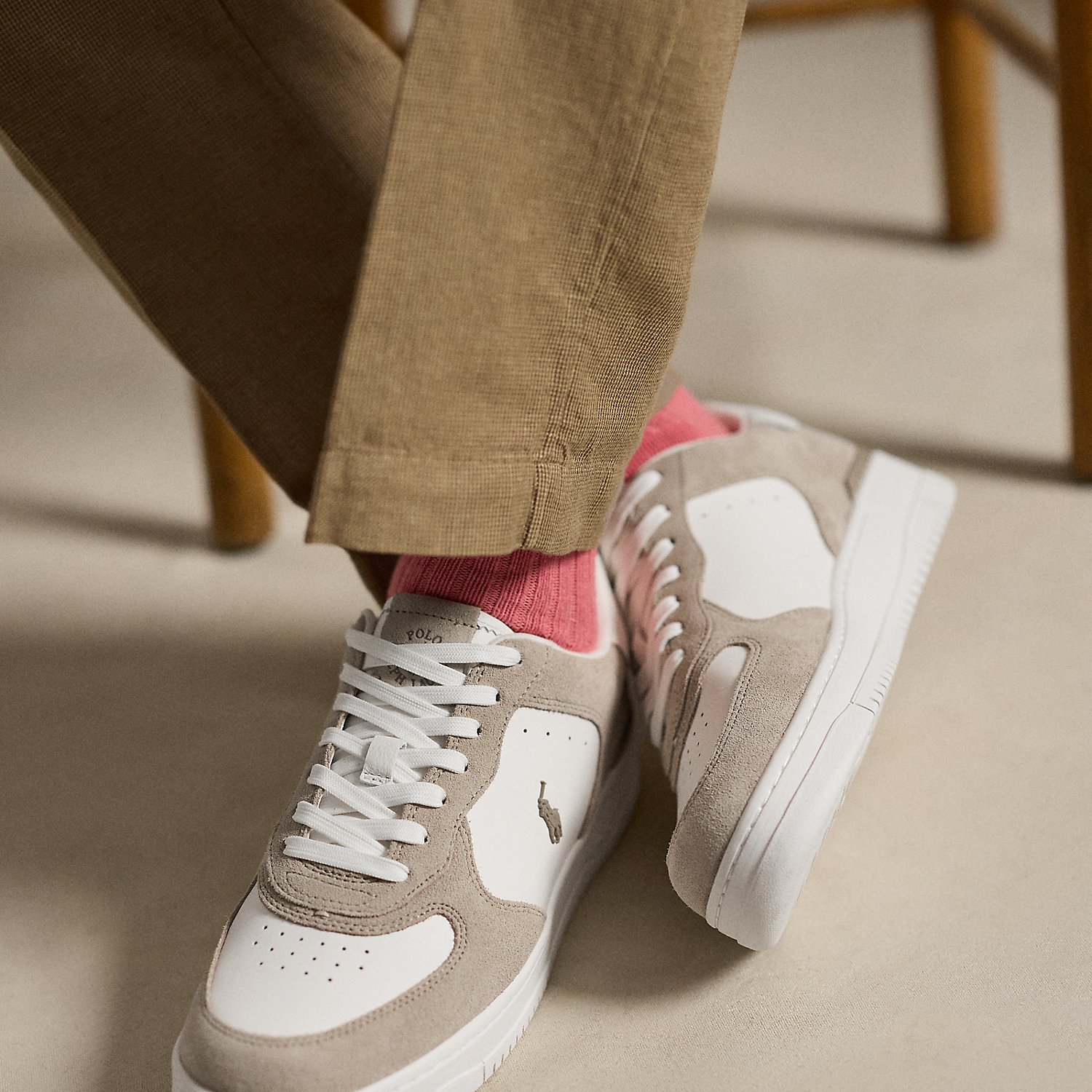 Masters Court Leather-Suede Trainer
