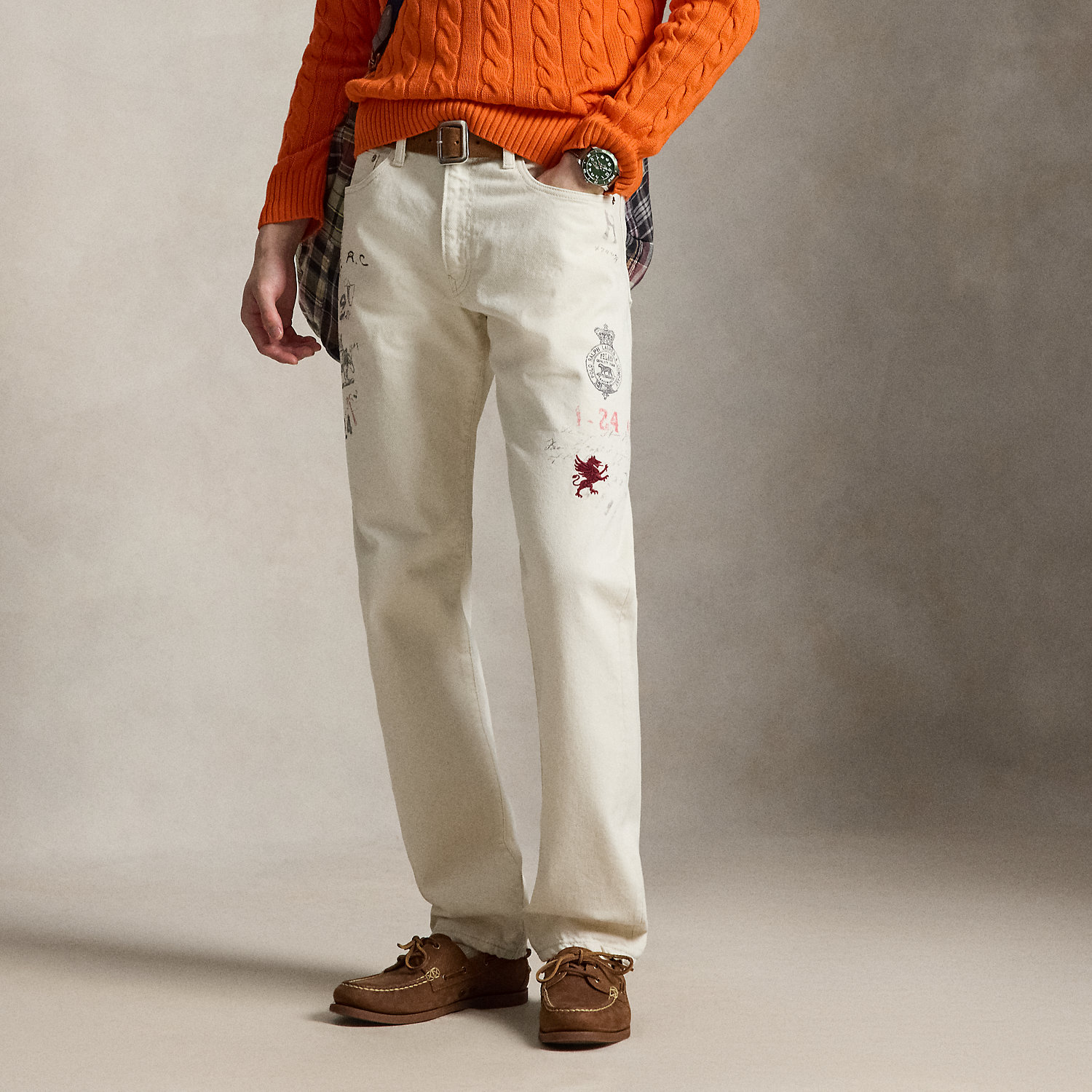 Hampton Straight Graphic Jean