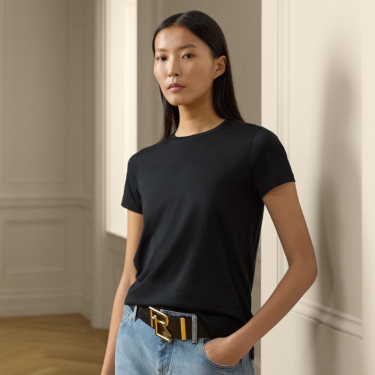 Hallie Cotton Jersey T-Shirt
