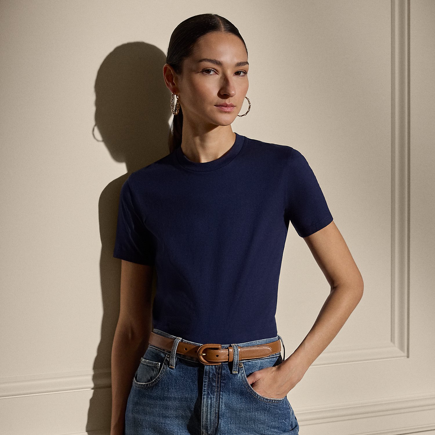 Hallie Cotton Jersey T-Shirt