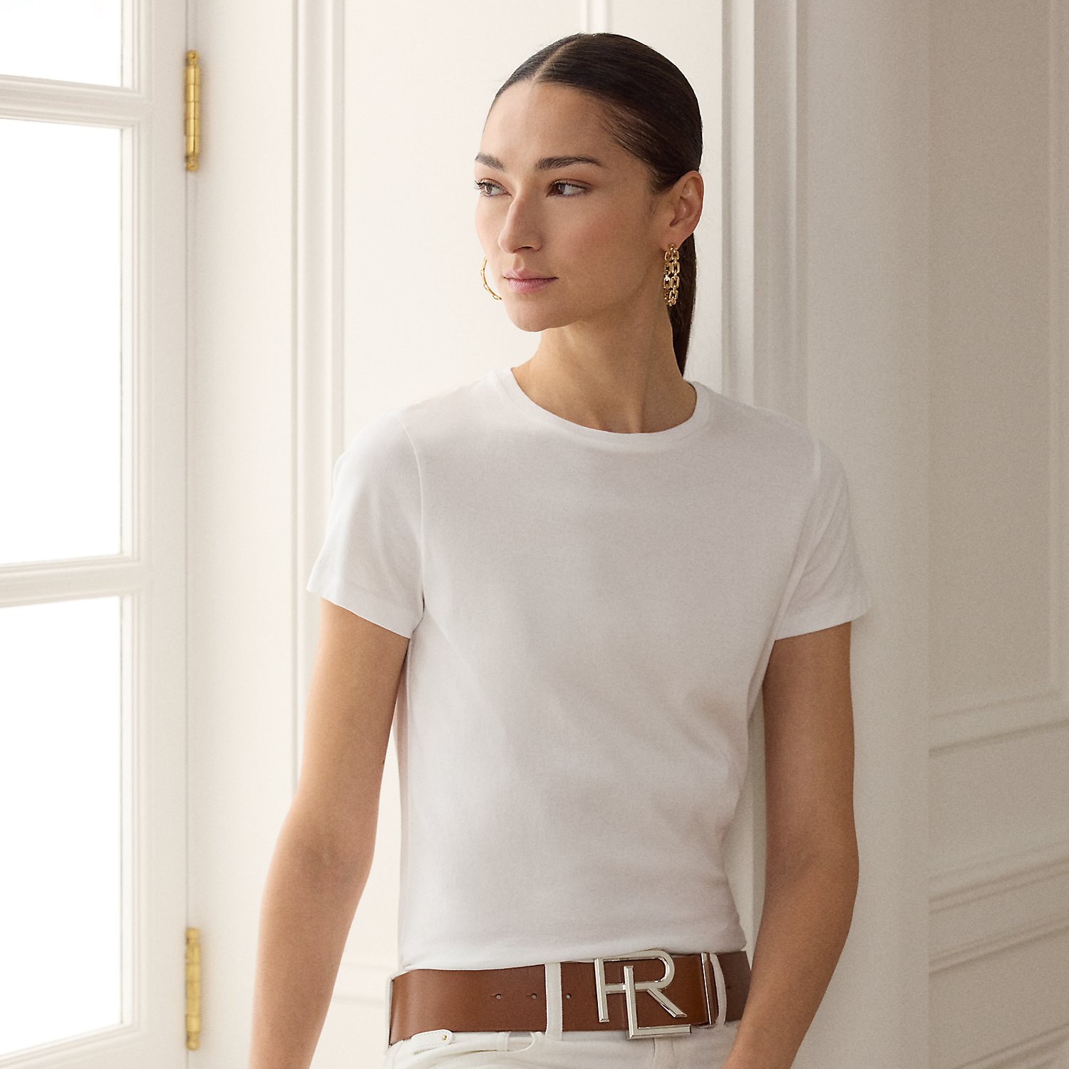 Hallie Cotton Jersey T-Shirt