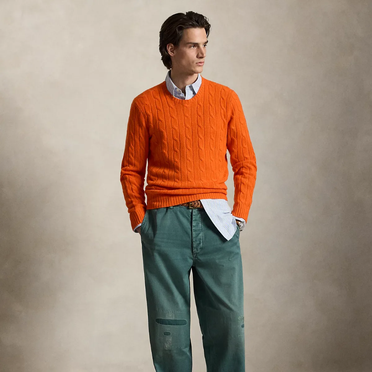 The Iconic Cable-Knit Cashmere Jumper