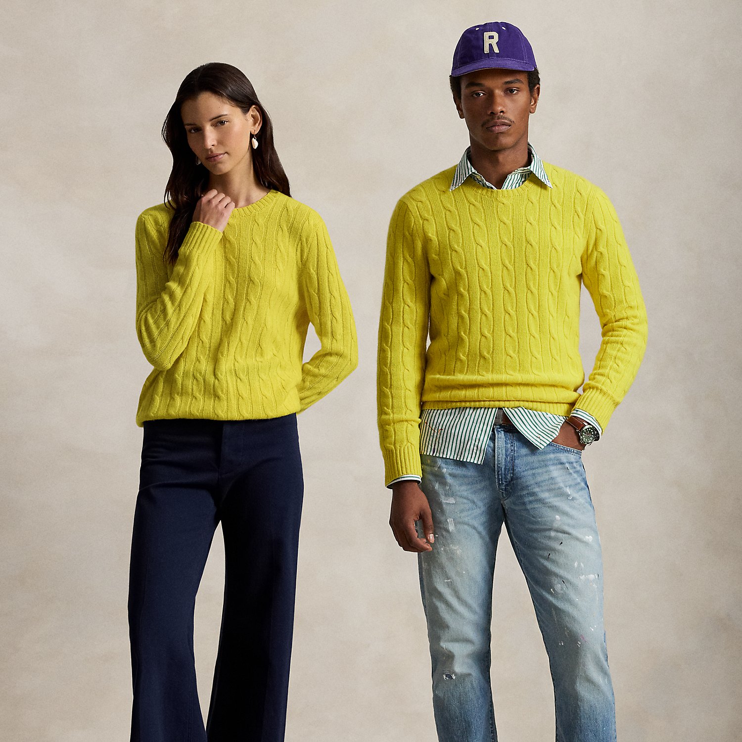 The Iconic Cable-Knit Cashmere Jumper