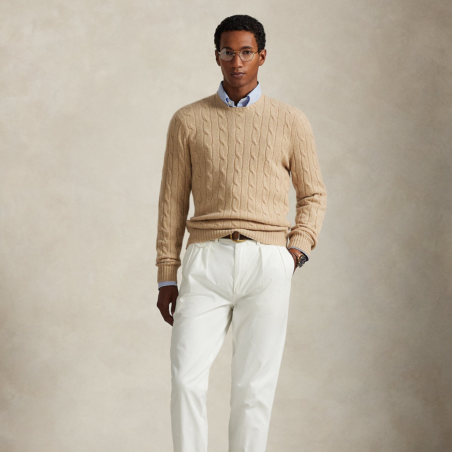 The Iconic Cable-Knit Cashmere Jumper