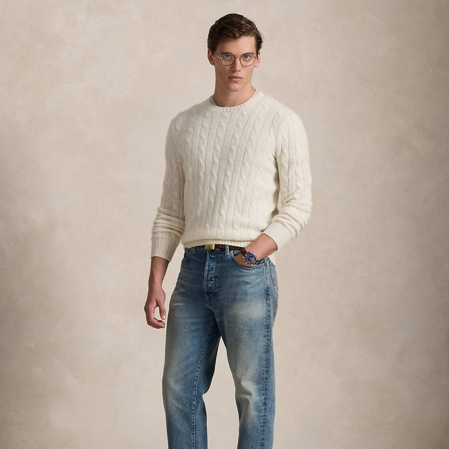 The Iconic Cable-Knit Cashmere Jumper