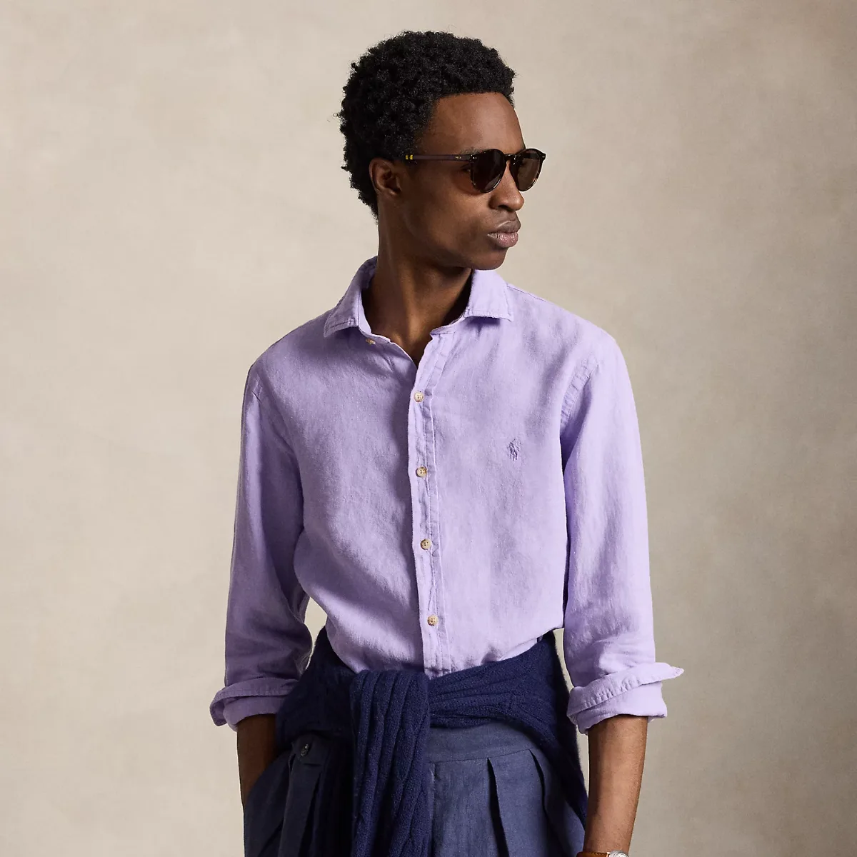 Custom Fit Linen Shirt