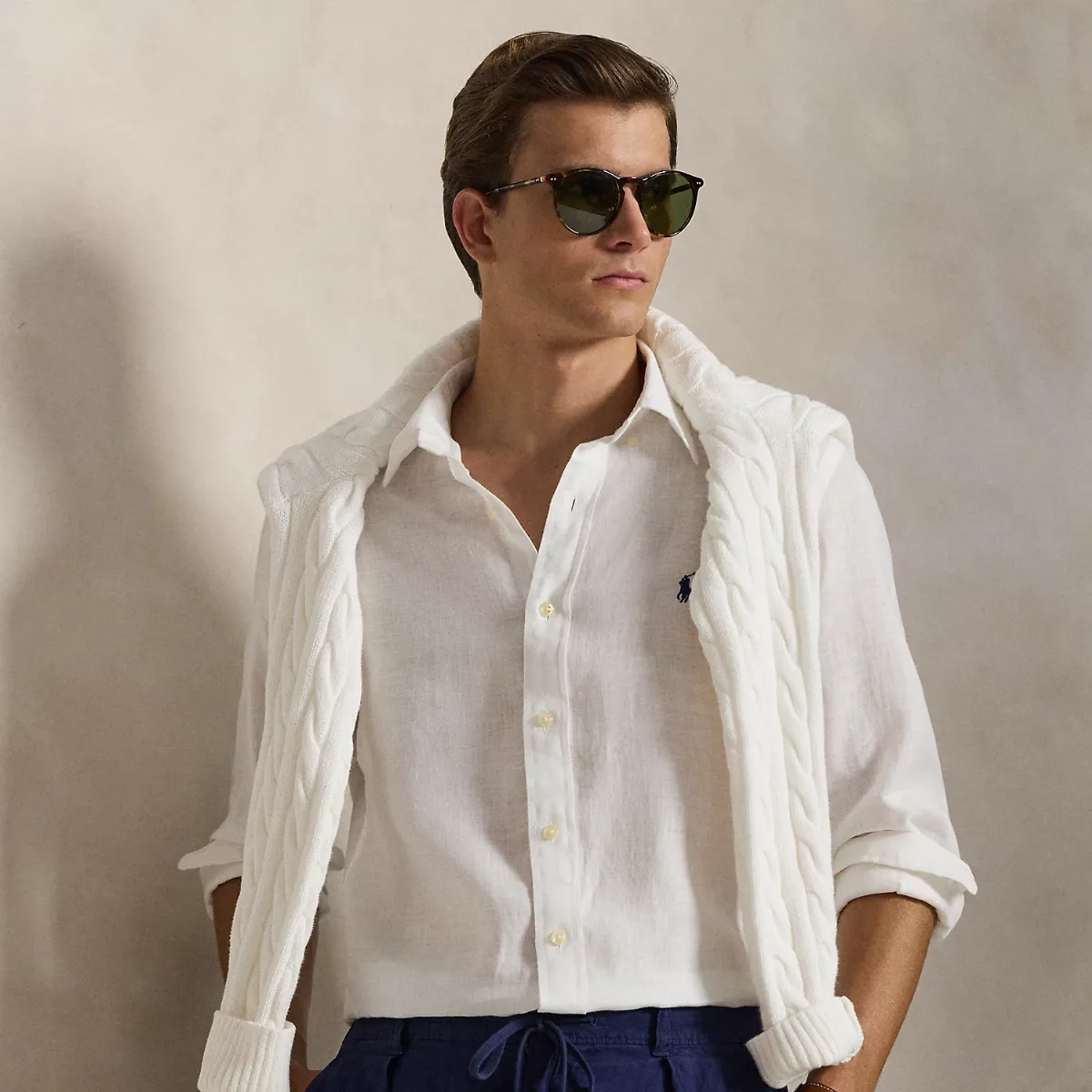 Custom Fit Linen Shirt