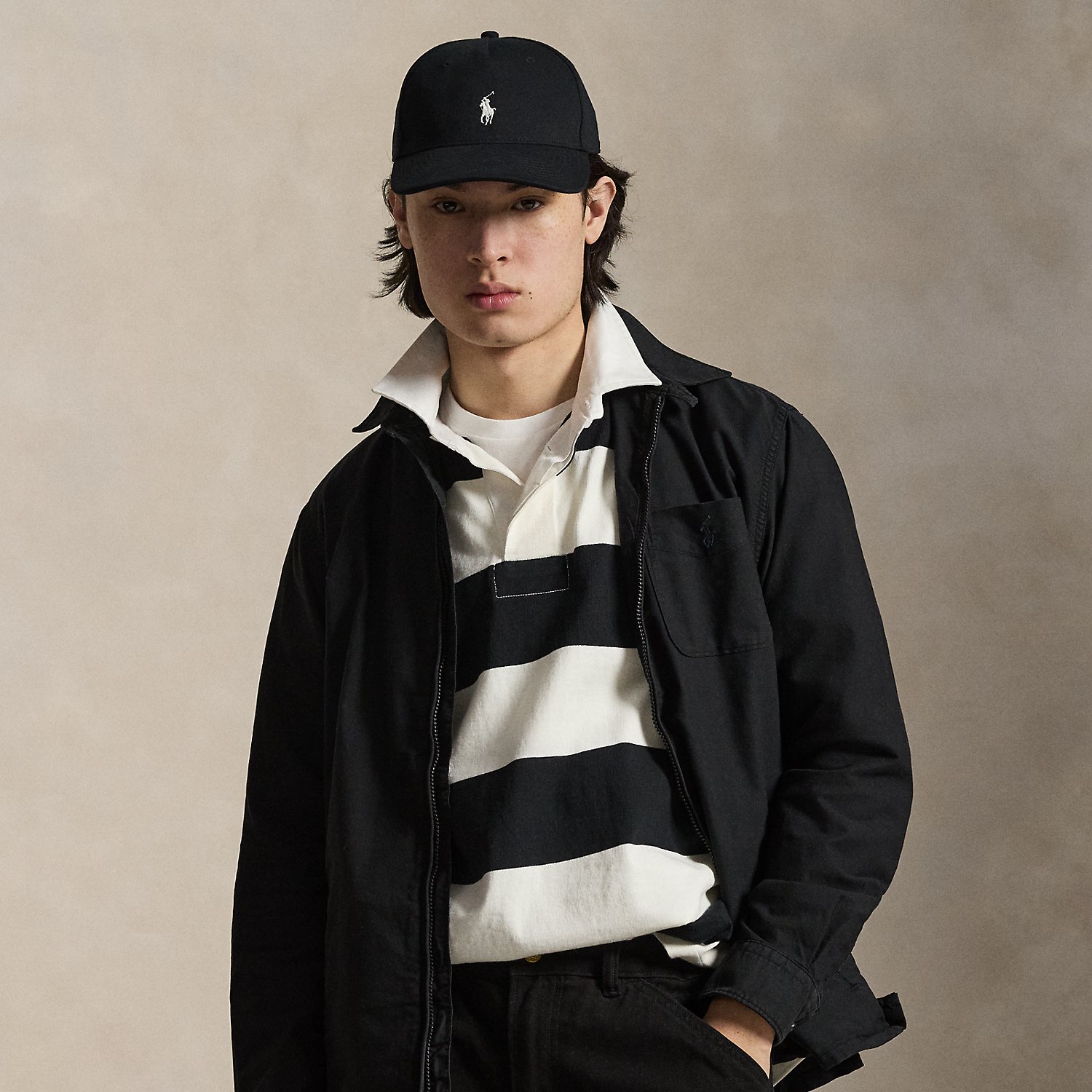 Garment-Dyed Oxford Overshirt