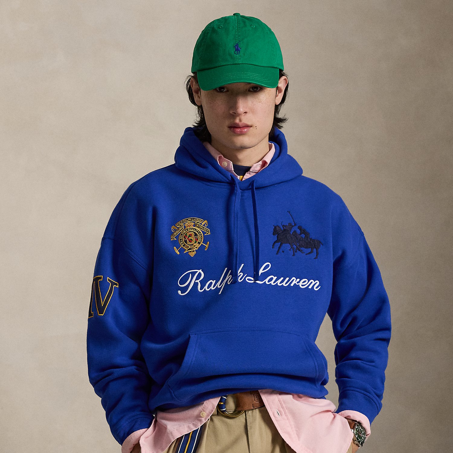 Relaxed Fit Heavyweight Fleece Hoodie
