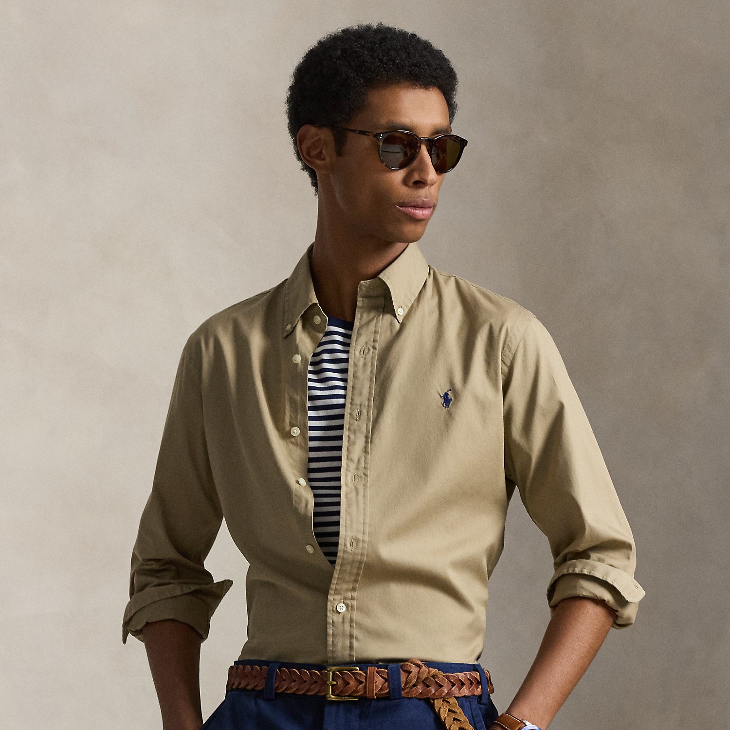 Custom Fit Featherweight Twill Shirt