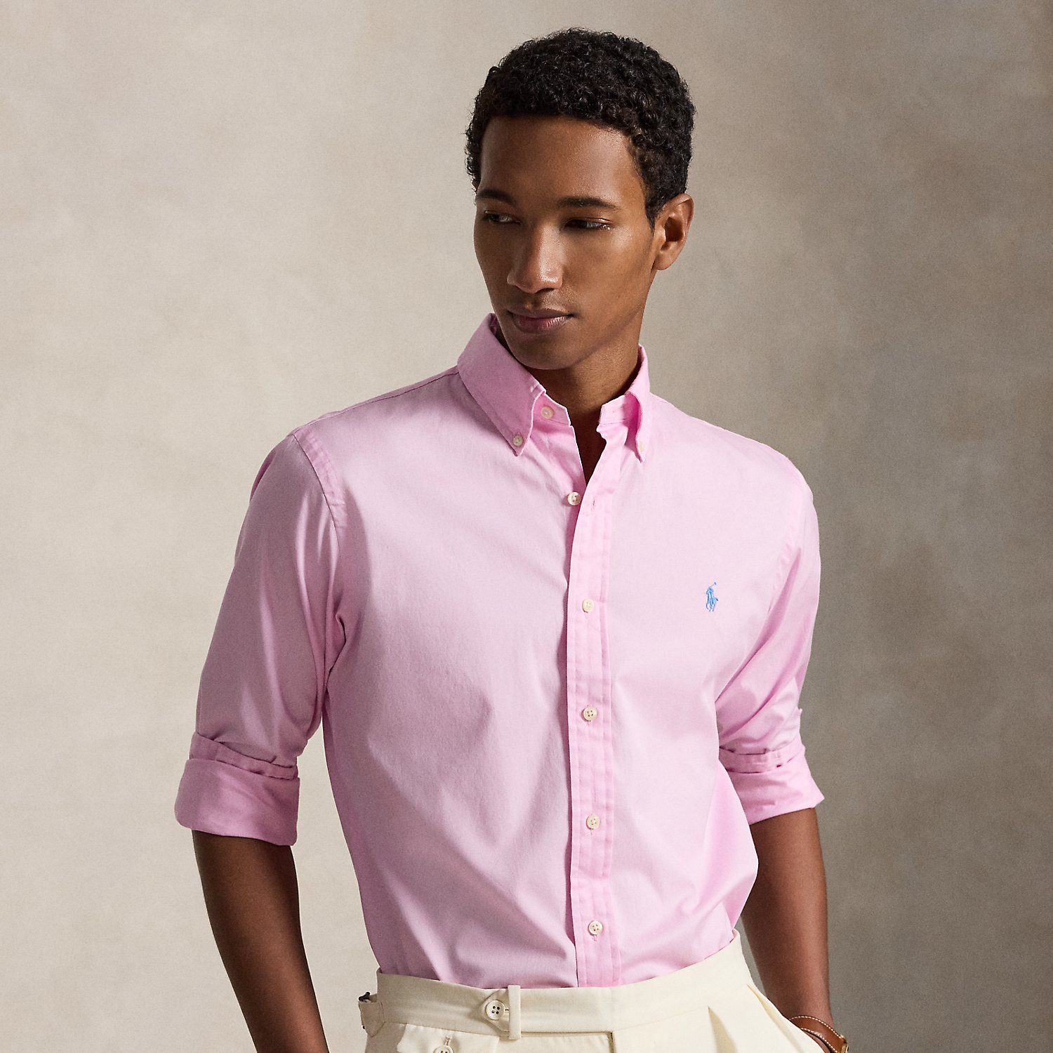 Custom Fit Featherweight Twill Shirt