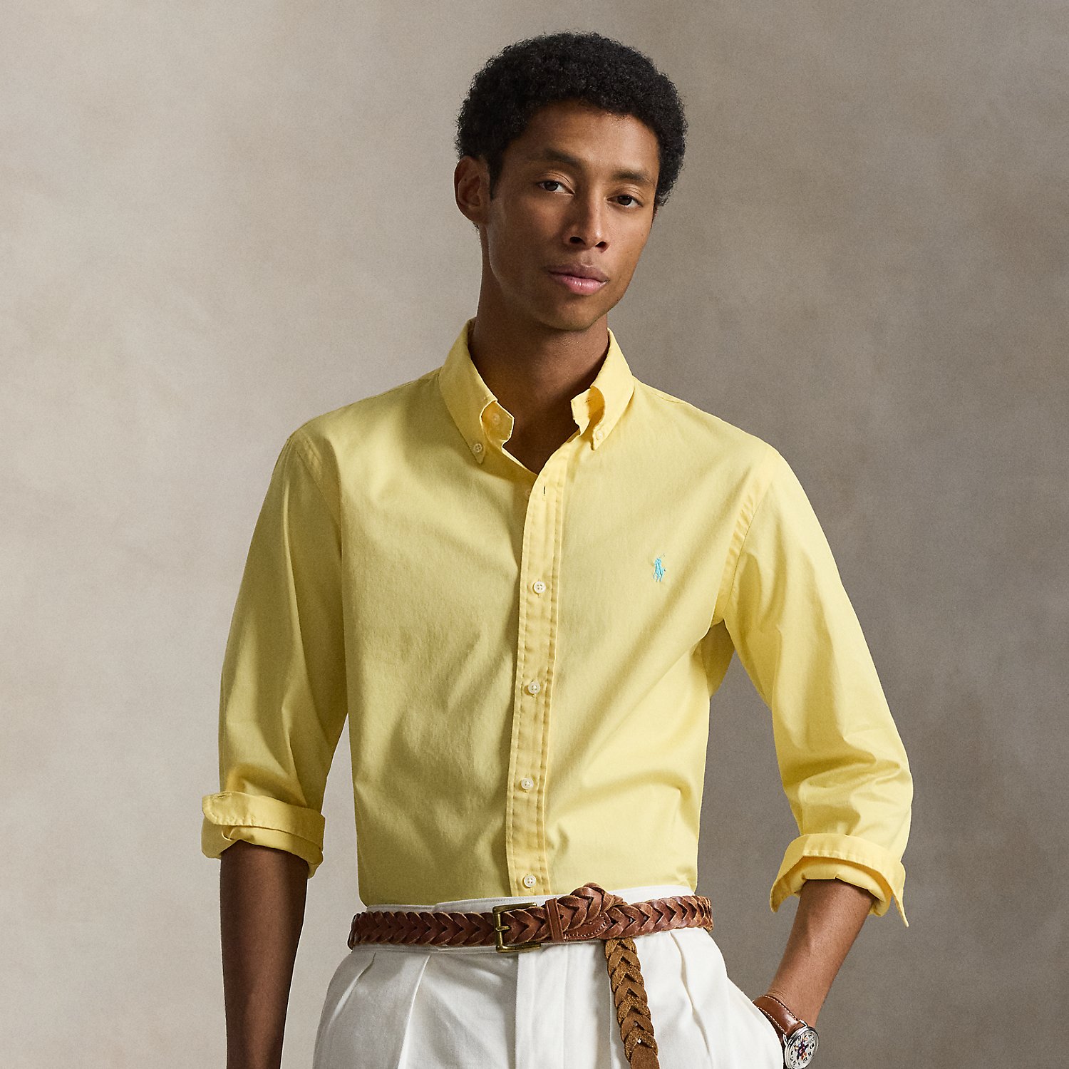 Custom Fit Featherweight Twill Shirt