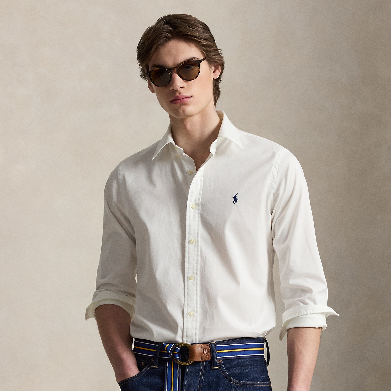 Custom Fit Featherweight Twill Shirt
