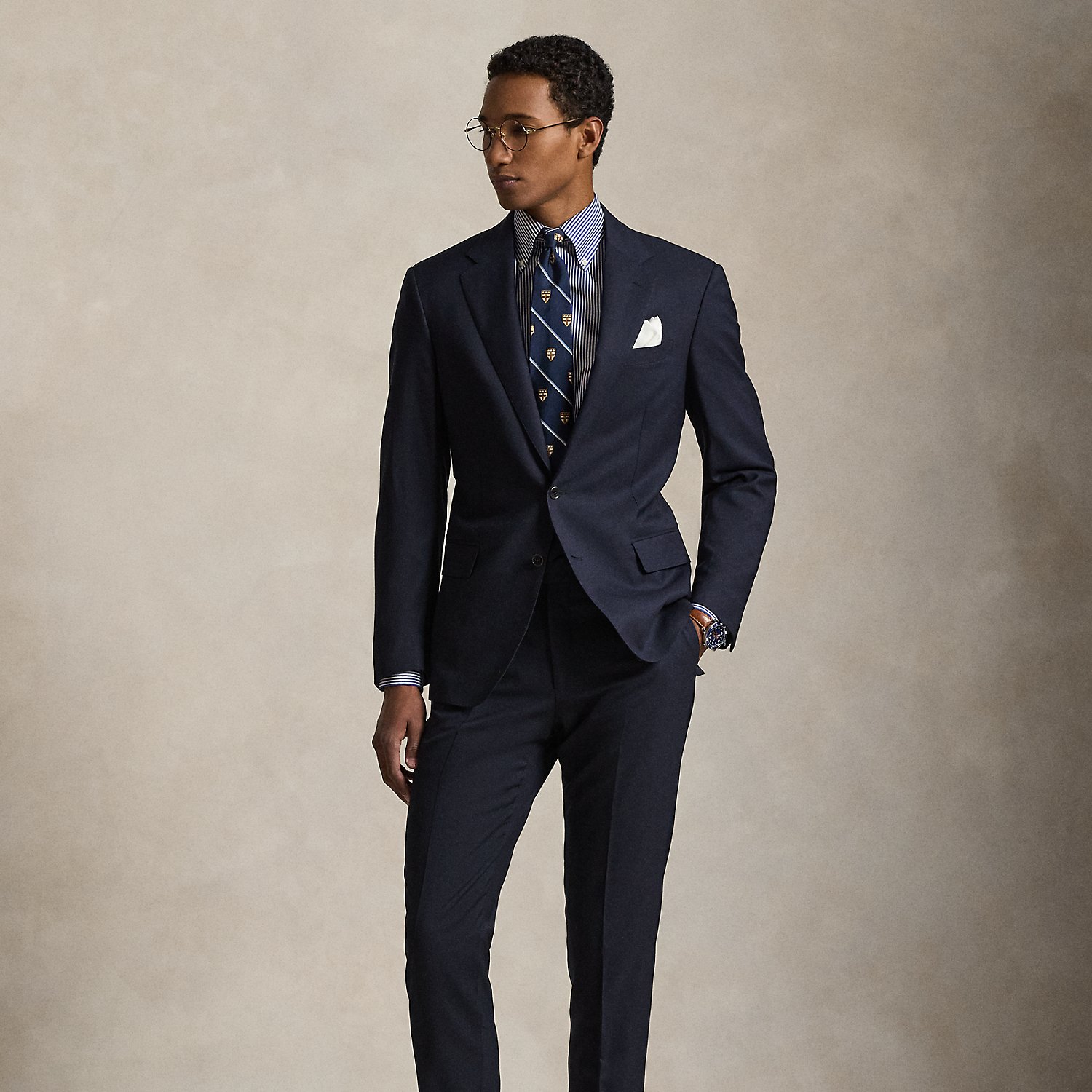 Polo Tailored Fit Wool Serge Suit