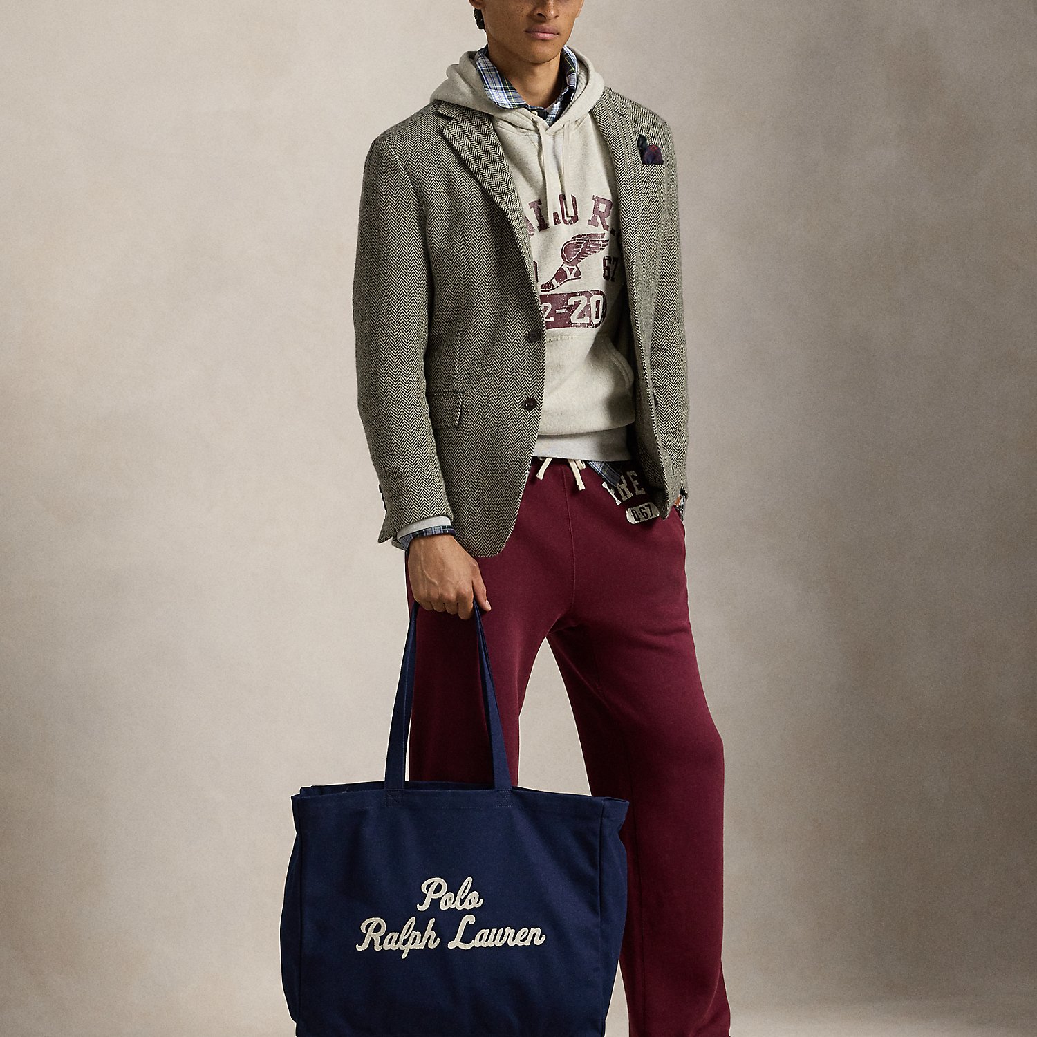 Embroidered Canvas Tote