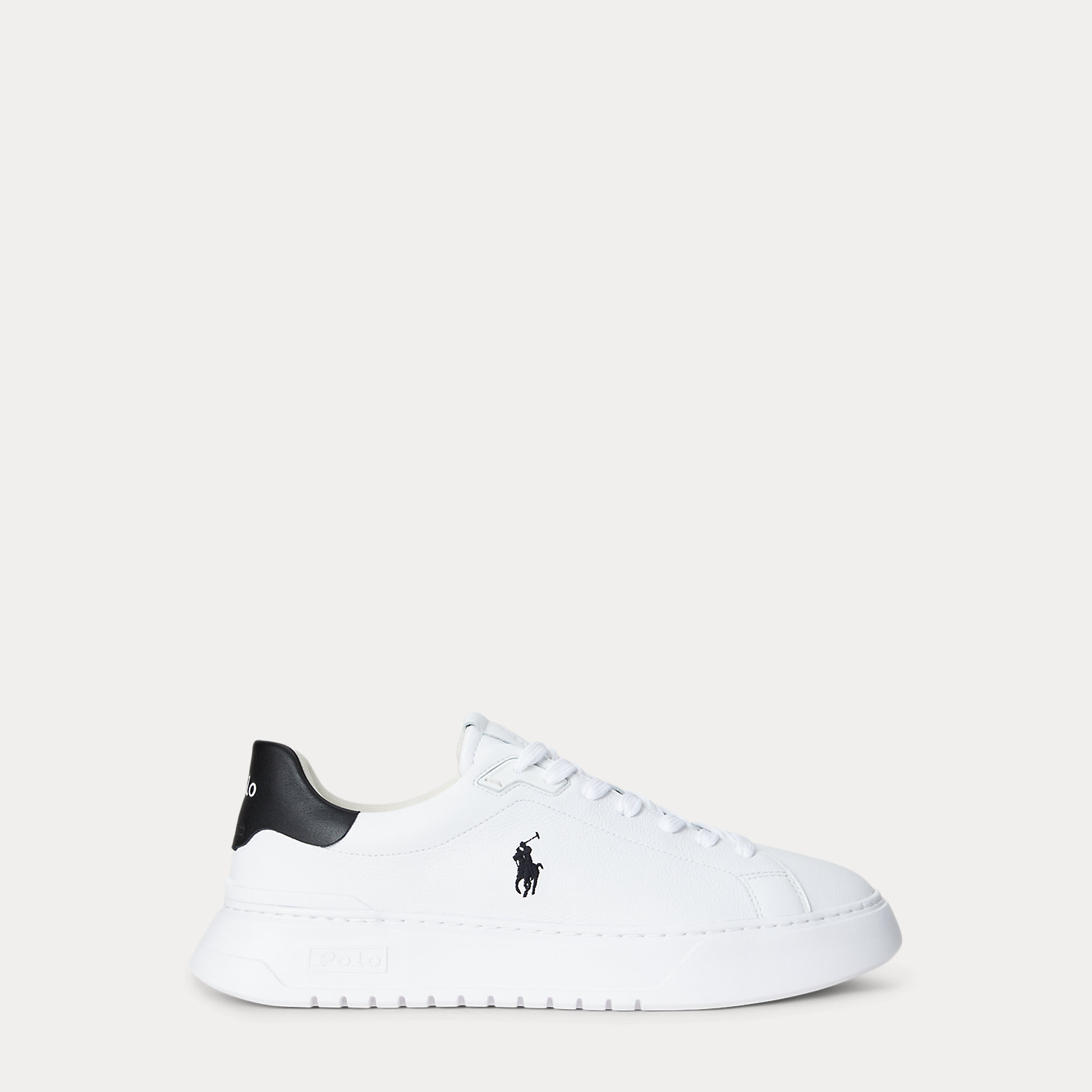 RLite Court Tumbled Leather Trainer