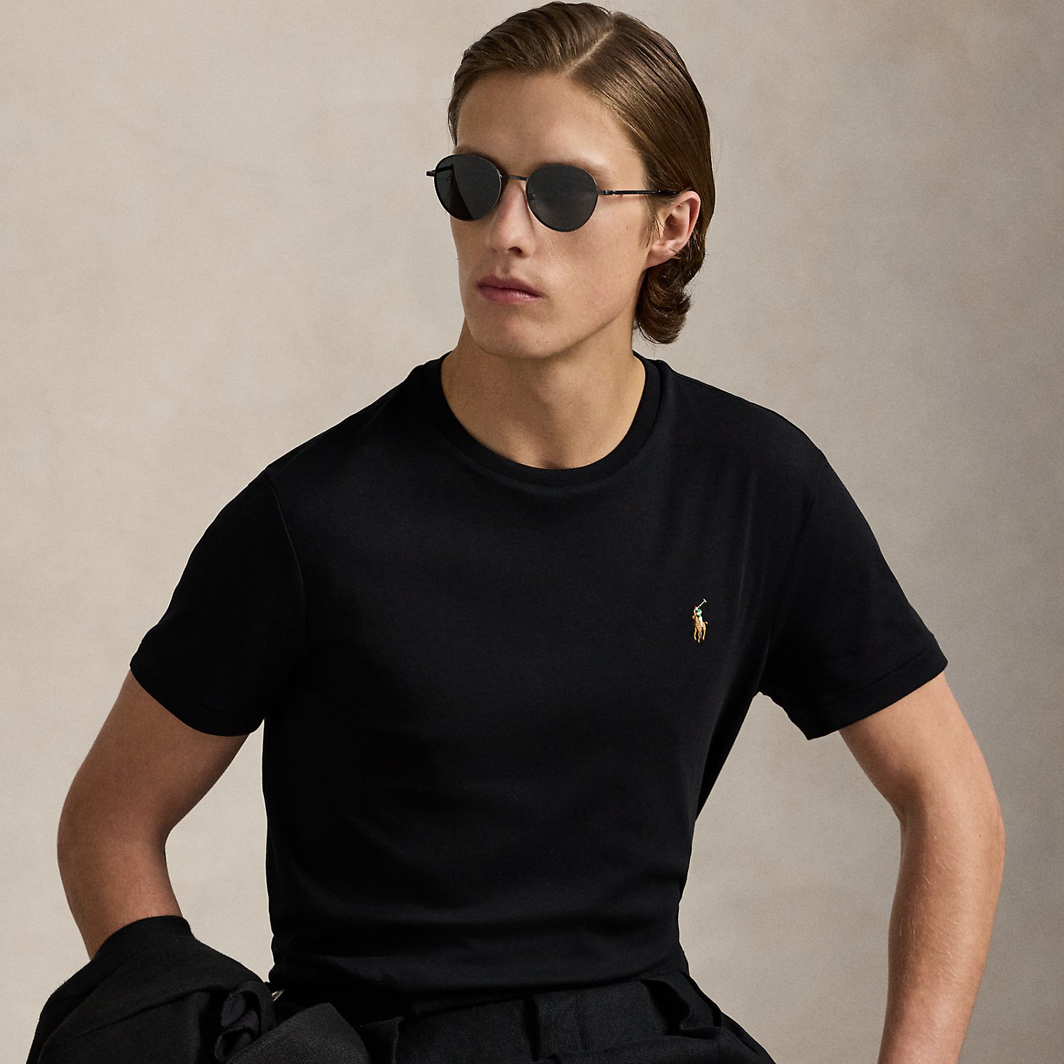 Custom Slim Fit Soft Cotton T-Shirt by Polo Ralph Lauren