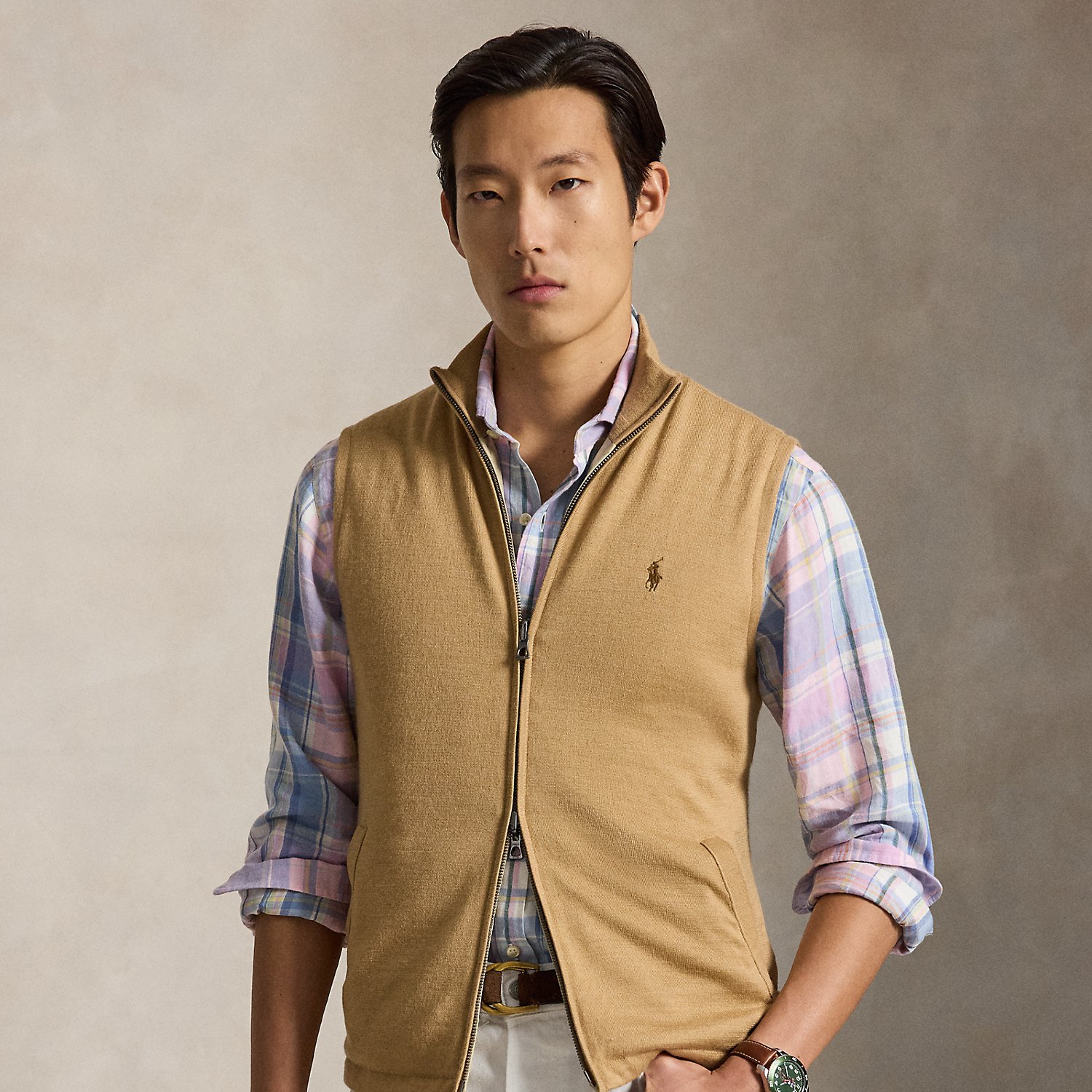 Reversible Hybrid Sleeveless Jumper