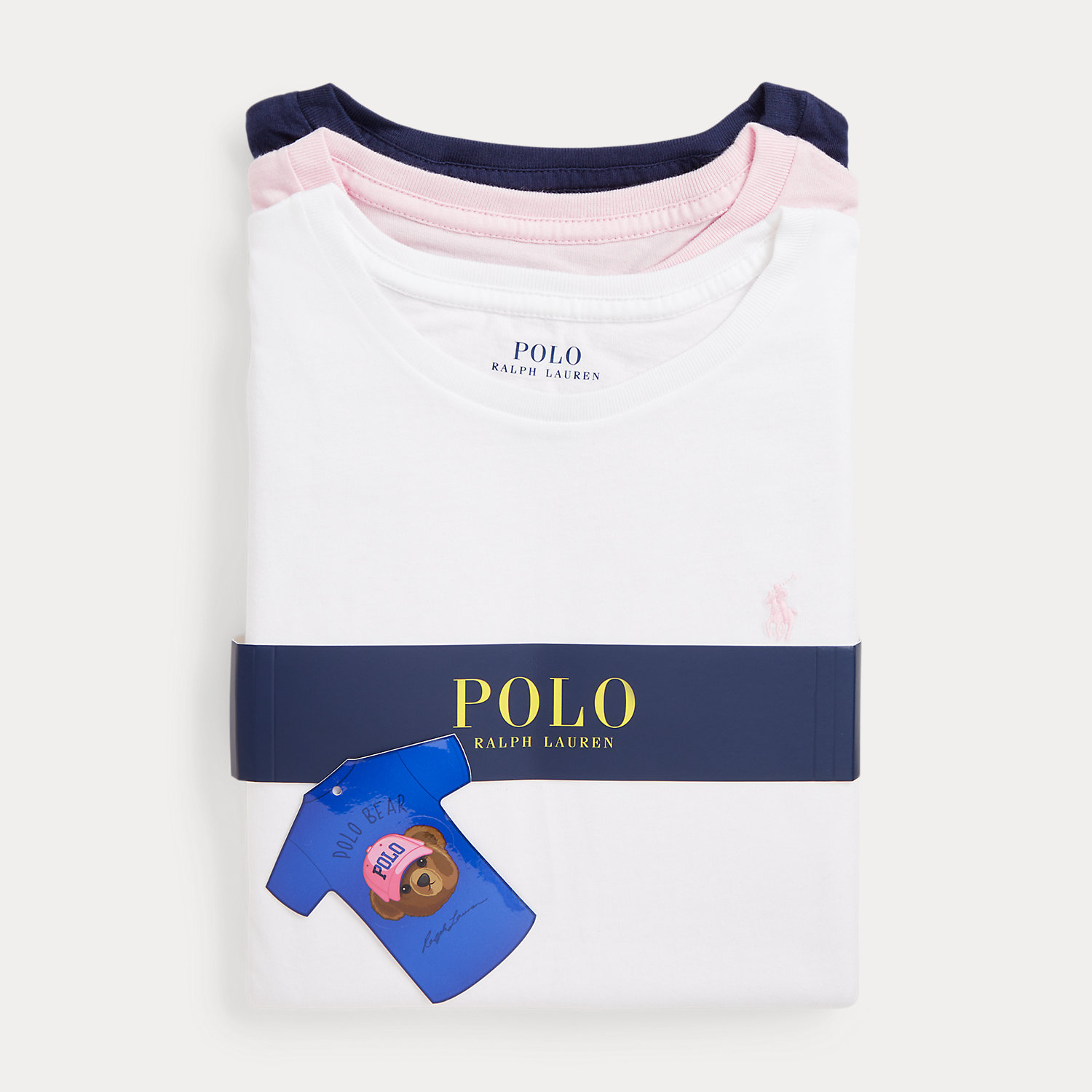 Cotton Jersey Crewneck T-Shirt 3-Pack by Ralph Lauren