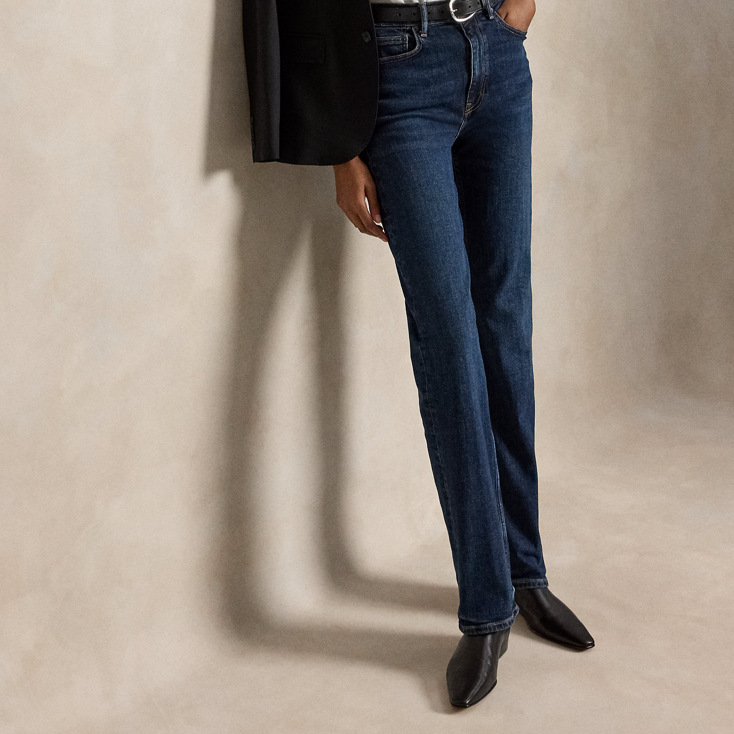 High-Rise Straight Jean