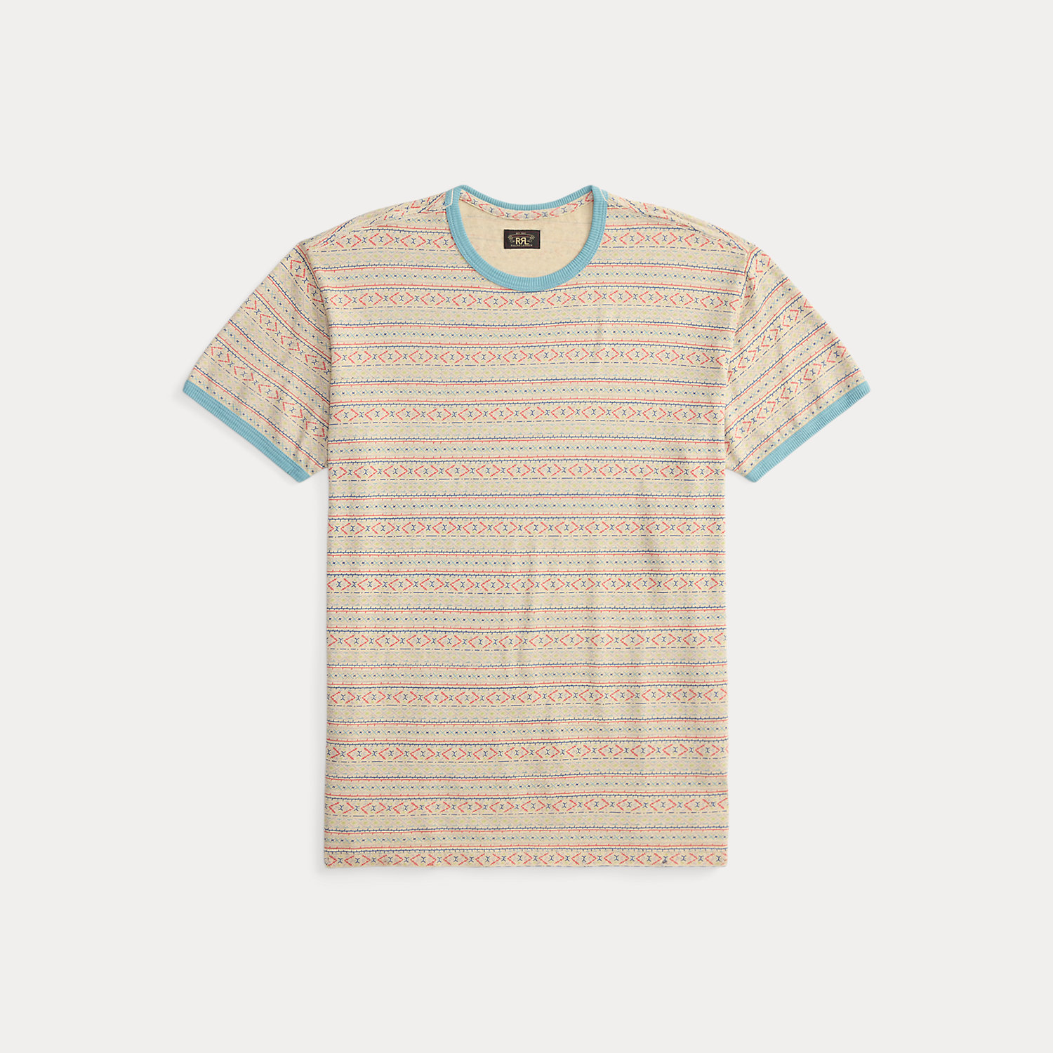 Print Jersey Ringer T-Shirt by Ralph Lauren RRL